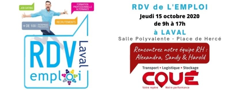 Transports Coué au RDV de l emploi Laval Transports Coué