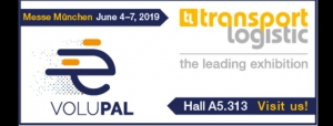 Volupal au Salon Transport Logistic du 4 au 7 juin en 2019 à Munich