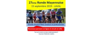 Transport Coué participent à la course cycliste La Ronde Mayennaise 2019