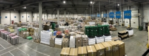 Transports Coue plateforme distribution palettes