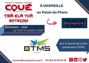 Groupe Coué au salon Top Transport Europe avec OTMS