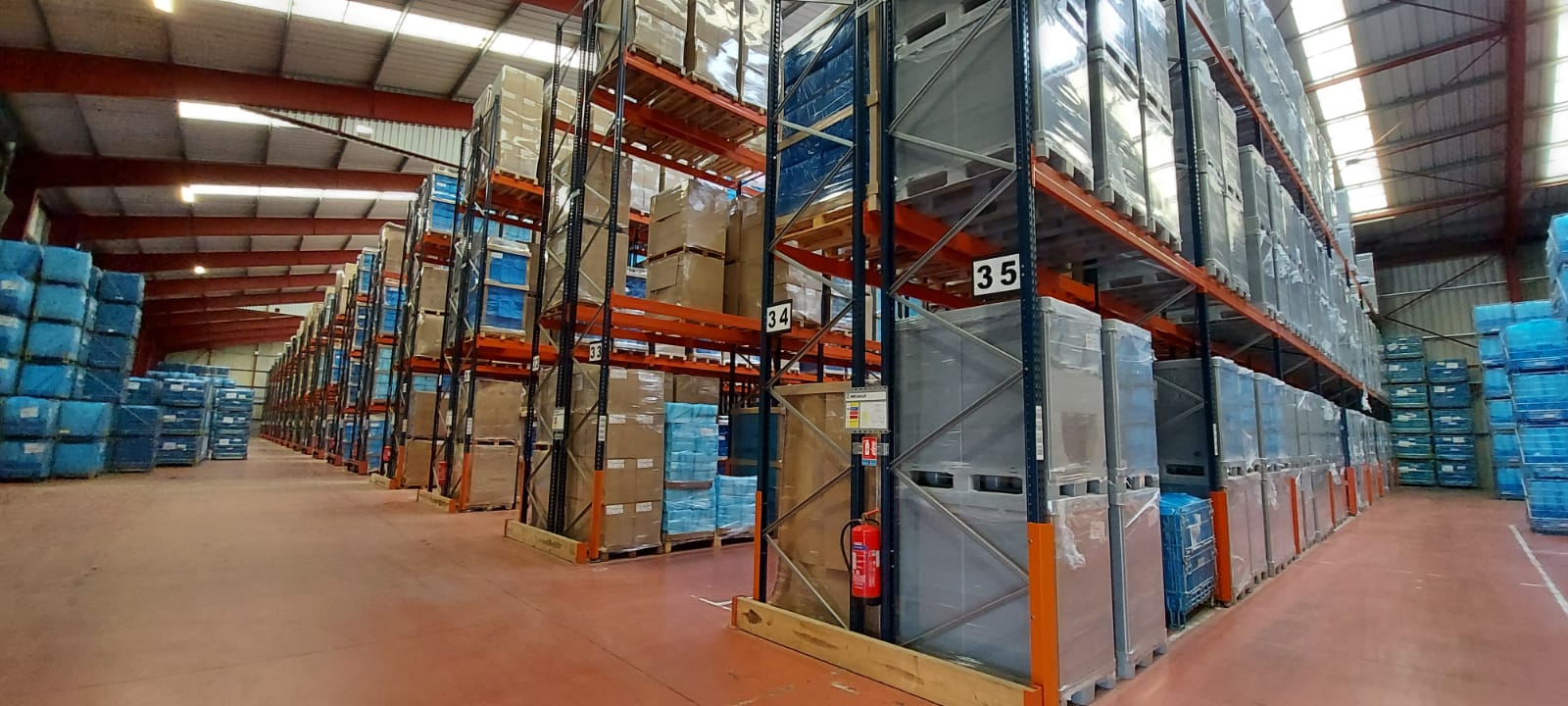 Entrepôt logistique Grand Volume produits sensibles