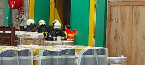 Exercice sapeurs pompiers au sein de notre plateforme logistique classée ICPE