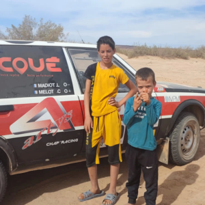 Participation à un raid humanitaire au Maroc avec Laurent, un de nos conducteurs