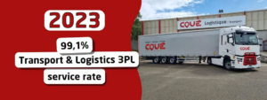 Groupe Coué-TRM 99.1% de taux de service Transport et Logistique 3PL