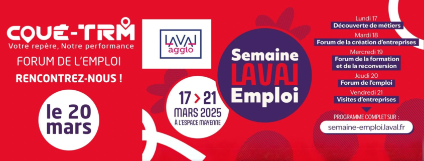 Groupe Coué TRM au forum emploi de Laval